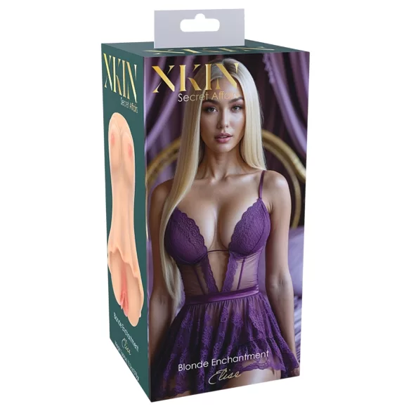 XKIN Enchantment Elise - vagin artificial realist pentru masturbare (natural)