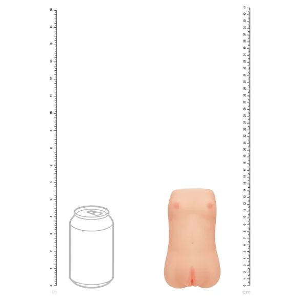 XKIN - vagină artificială realistă masturbator - L (culoare naturală)