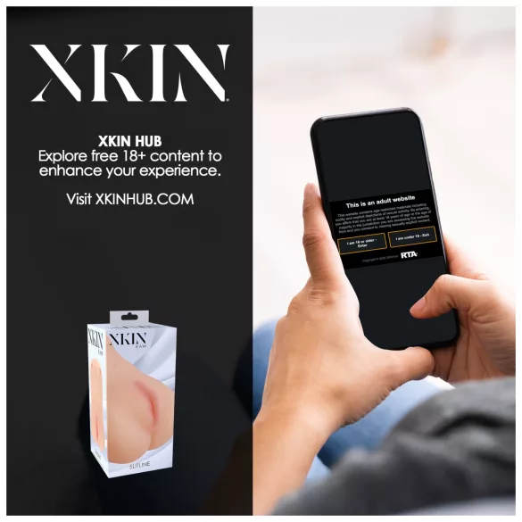XKIN - vagină artificială realistă masturbator - L (culoare naturală)