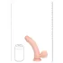 RealRock - vibrator realist cu densitate dublă (culoarea pielii) - 18 cm