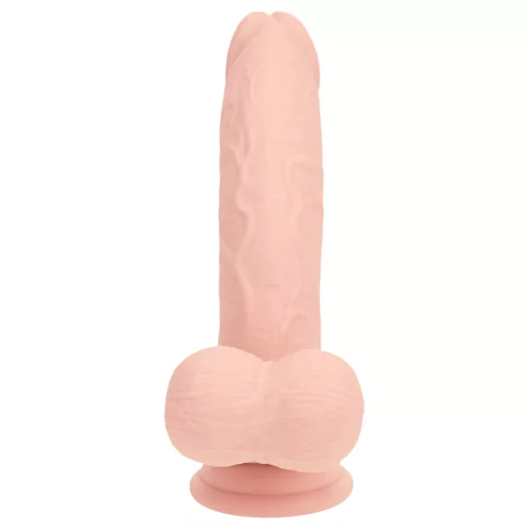RealRock - vibrator realist cu densitate dublă (culoarea pielii) - 18 cm