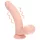 RealRock - vibrator realist cu densitate dublă (culoarea pielii) - 20 cm