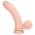 RealRock - vibrator realist cu densitate dublă (culoarea pielii) - 20 cm