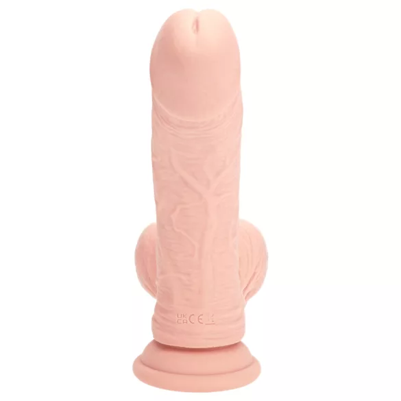 RealRock - vibrator realist cu densitate dublă (culoarea pielii) - 20 cm
