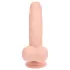 RealRock - vibrator realist cu densitate dublă (culoarea pielii) - 20 cm