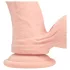 RealRock - vibrator realist cu densitate dublă (culoarea pielii) - 20 cm