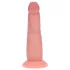 RealRock - dildo realist cu densitate dublă (culoarea pielii) - 15,5 cm