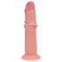 RealRock - dildo realist cu densitate dublă (culoarea pielii) - 15,5 cm