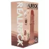 RealRock - dildo realist cu densitate dublă (bronzat) - 15,5 cm