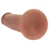 RealRock - dildo realist cu densitate dublă (bronzat) - 15,5 cm