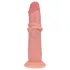 RealRock - dildo realist cu densitate dublă (culoarea pielii) - 18,5 cm