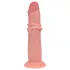 RealRock - dildo realist cu densitate dublă (culoarea pielii) - 20,5 cm