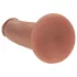 RealRock - dildo realist cu densitate dublă (bronzat) - 20,5 cm