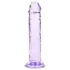 RealRock - dildo realist cu ventuză (mov) - 12,7 cm