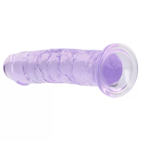 RealRock - dildo realist cu ventuză (mov) - 12,7 cm