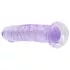 RealRock - dildo realist cu ventuză (mov) - 12,7 cm