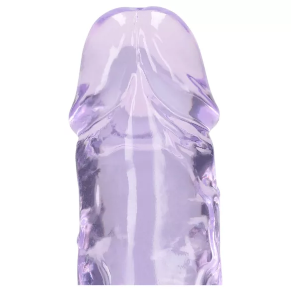 RealRock - dildo realist cu ventuză (mov) - 12,7 cm