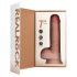 REALROCK - vibrator cu ventuză - natural (18cm)