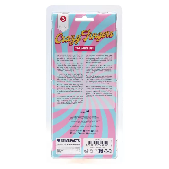 S-Line - dildo pentru degetul mare (natural)