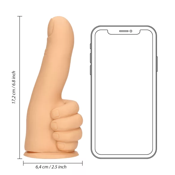 S-Line - dildo pentru degetul mare (natural)