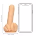 S-Line - dildo pentru degetul mijlociu (natural)