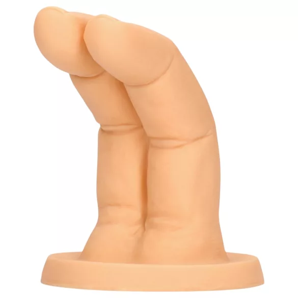 S-Line - dildo cu două degete (natural)