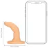 S-Line - dildo cu două degete (natural)