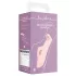Loveline - vibrator pentru deget cu textură - silicon roz
