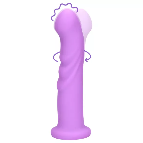 Loveline - vibrator rotativ cu acumulator - roz