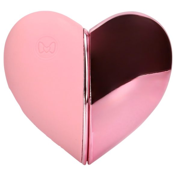 Loveline Tapping Heart - vibrator clitoridian cu stimulare pulsantă