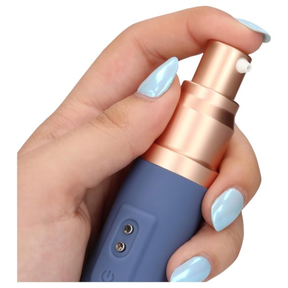 Loveline Travel - vibrator cu acumulator cu rezervor pentru lubrifiant