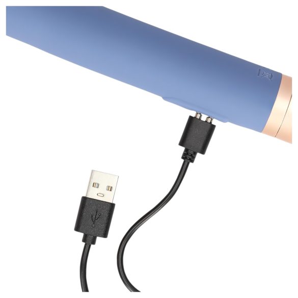 Loveline Travel - vibrator cu acumulator cu rezervor pentru lubrifiant