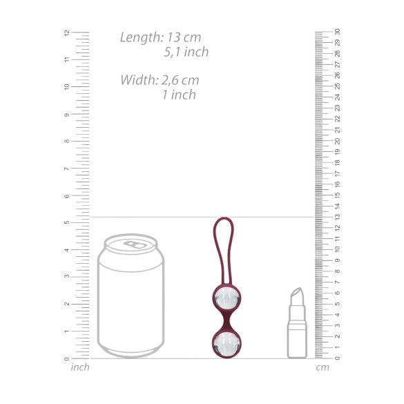 Loveline (S)explore - set jucării sexuale pentru femei - roșu