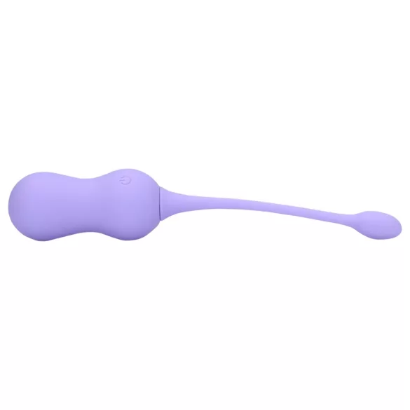 Loveline - bilă vaginală cu vibrații wireless reîncărcabilă - mov