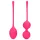 Loveline - bile kegel cu greutate - set 2 piese - roz