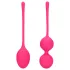 Loveline - bile kegel cu greutate - set 2 piese - roz