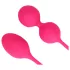 Loveline - bile kegel cu greutate - set 2 piese - roz