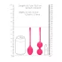Loveline - bile kegel cu greutate - set 2 piese - roz