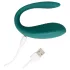 Loveline - vibrator pentru cuplu, reîncărcabil, rezistent la apă, verde