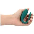 Loveline - vibrator pentru cuplu, reîncărcabil, rezistent la apă, verde