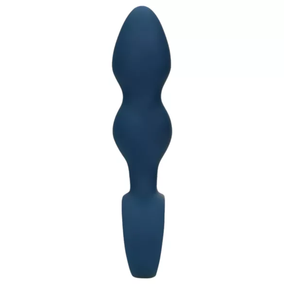 Loveline - dildo anal cu inel - mărime medie - albastru