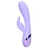 Loveline - vibrator clitoridian tip iepuraș cu braț - reîncărcabil - mov