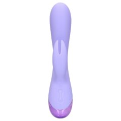   Loveline - vibrător cu mâner pentru clitoral sub formă de iepure, pe baterie (mov)