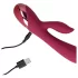 Loveline - vibrator cu braț pentru clitoris - reîncărcabil - roșu