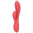 Loveline - vibrator cu braț pentru clitoris, reîncărcabil, impermeabil, roz