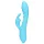 Loveline - vibrator rabbit pentru clitoris, rezistent la apă - albastru