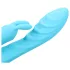 Loveline - vibrator rabbit pentru clitoris, rezistent la apă - albastru