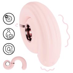   Loveline Perles - vibrator pentru punctul G cu mărgele - roz