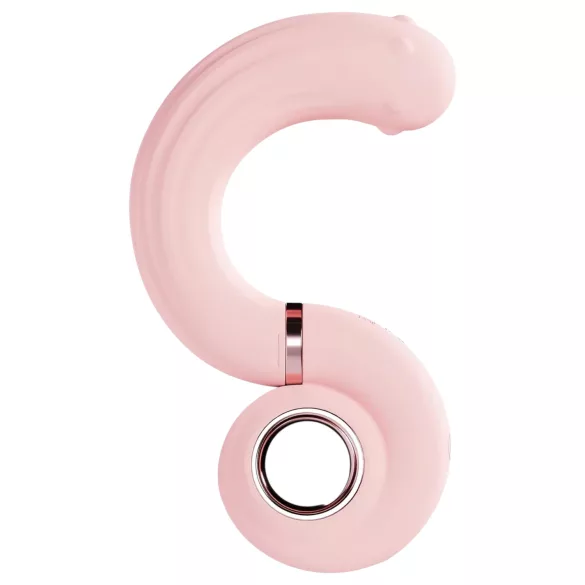 Loveline Perles - vibrator pentru punctul G cu mărgele - roz