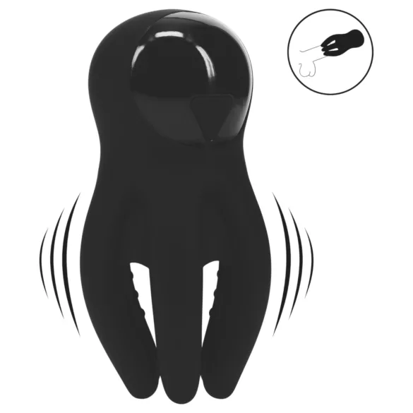 Levelz - vibrator pentru gland digital - negru